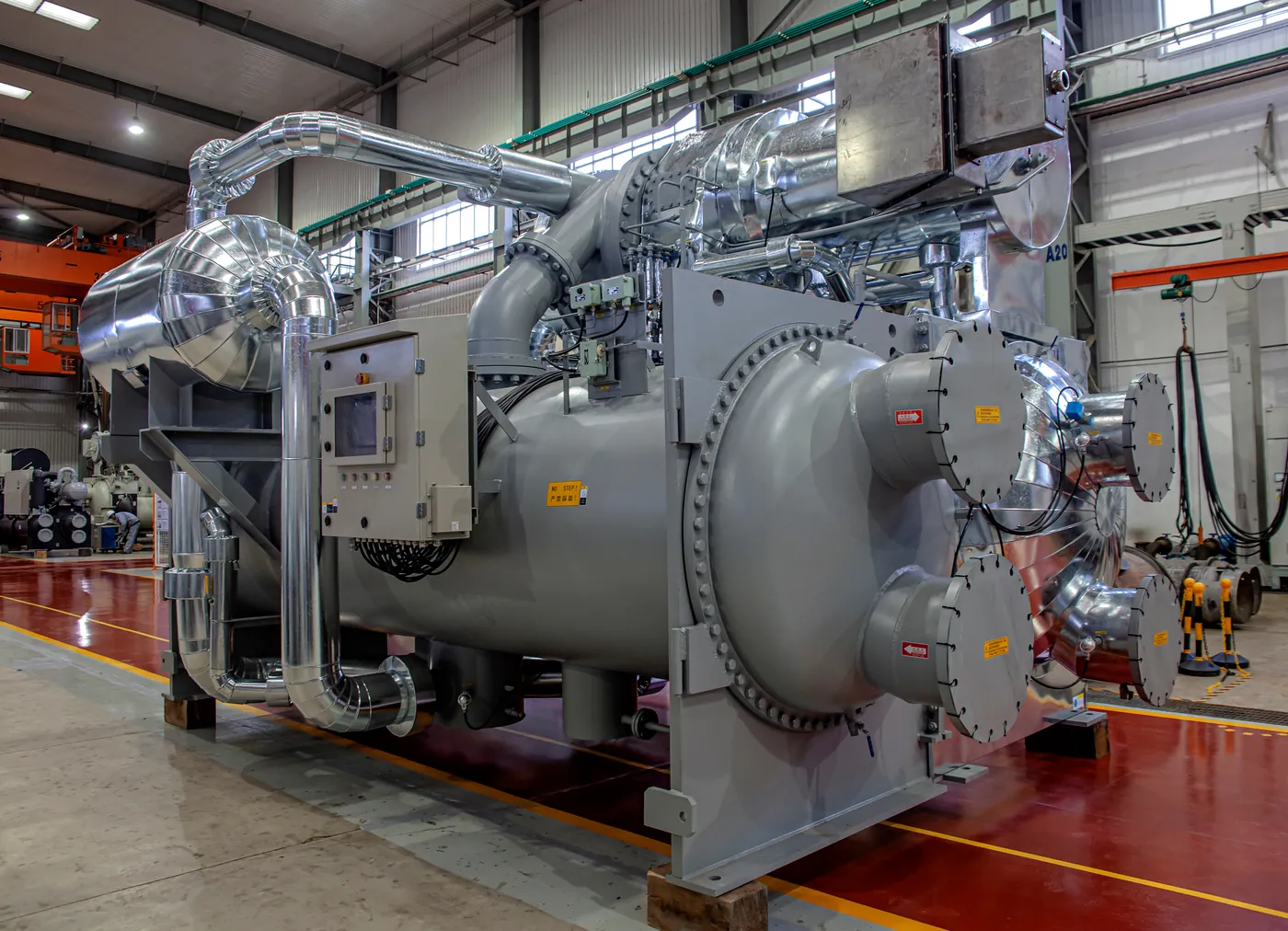 Absorption chiller — control side